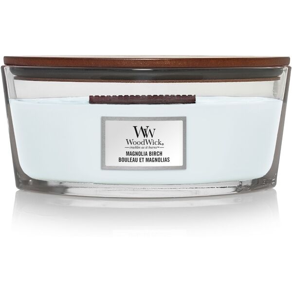 woodwick - candela ellipse magnolia birch candele 453.6 g unisex