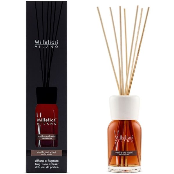 millefiori milano - stick diffuser vanilla & wood profumatori per ambiente 100 ml unisex