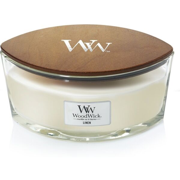 woodwick - linen candele 453.6 g unisex