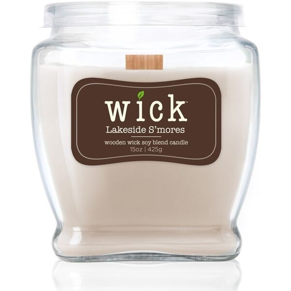 colonial candle - wick lakeside s'mores candele 425 g unisex