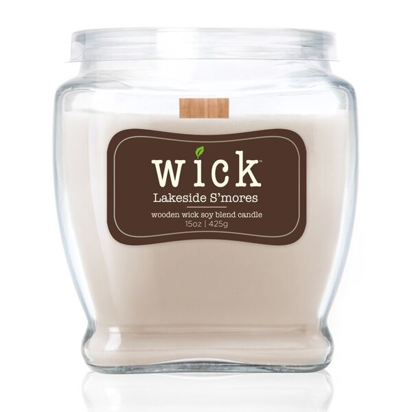 colonial candle - wick lakeside s'mores candele 425 g unisex
