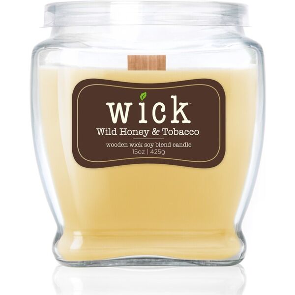 colonial candle - wick wild honey & tobacco candele 425 g unisex