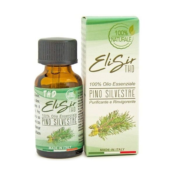 thd - olio essenziale naturale di pino silvestre oli per massaggio e oli essenziali 15 ml unisex