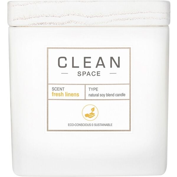 clean - biancheria fresca candele 227 g unisex