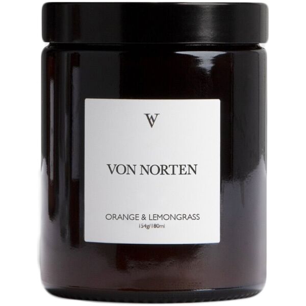 von norten - orange & lemongrass candle candele 180 ml unisex