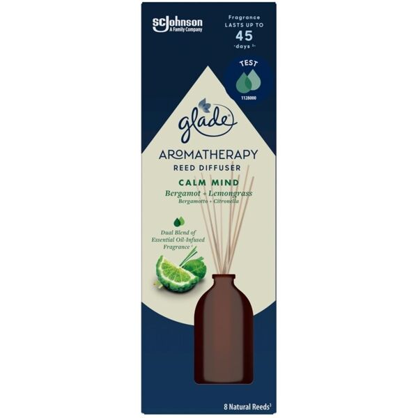 glade -  aromatherapy diffusore a bastoncini calm mind profumatori per ambiente 80 ml unisex