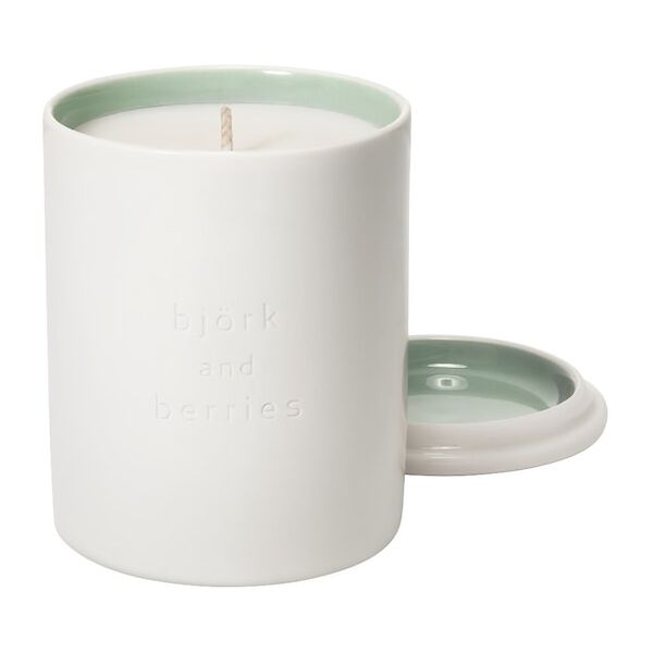 björk & berries - never spring scented candle candele 240 g unisex