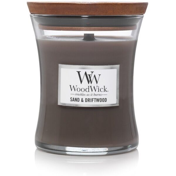 woodwick - sand & driftwood candele 275 g unisex