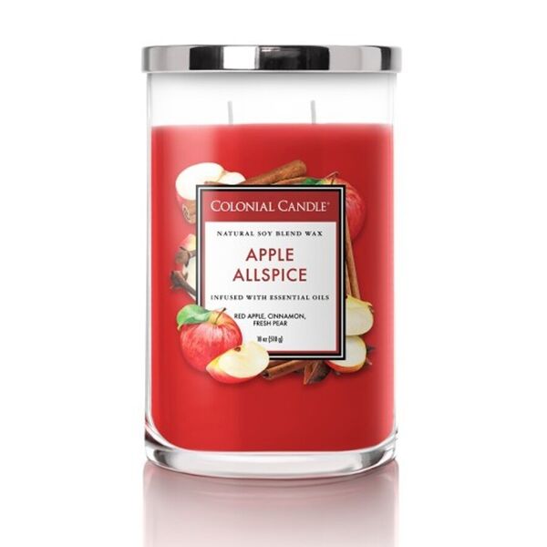 colonial candle - classic jar apple allspice candele 538 g unisex