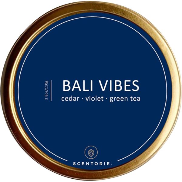 scentorie - candele profumate da viaggio bali vibes - blue 110 g unisex