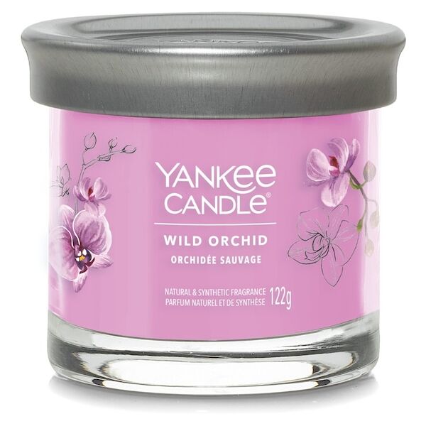 yankee candle - candela tumbler piccola wild orchid candele 122 g unisex