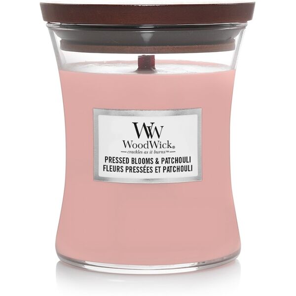 woodwick - candela grande pressed blooms & patchouli candele 411 g unisex