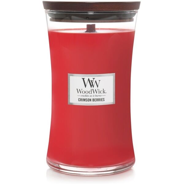 woodwick - crimson berries candele 609.5 g unisex