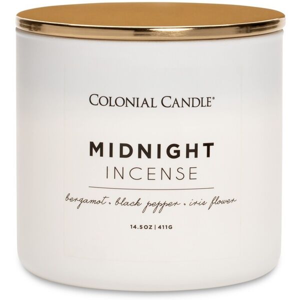 colonial candle - pop of color midnight incense candele 411 g unisex