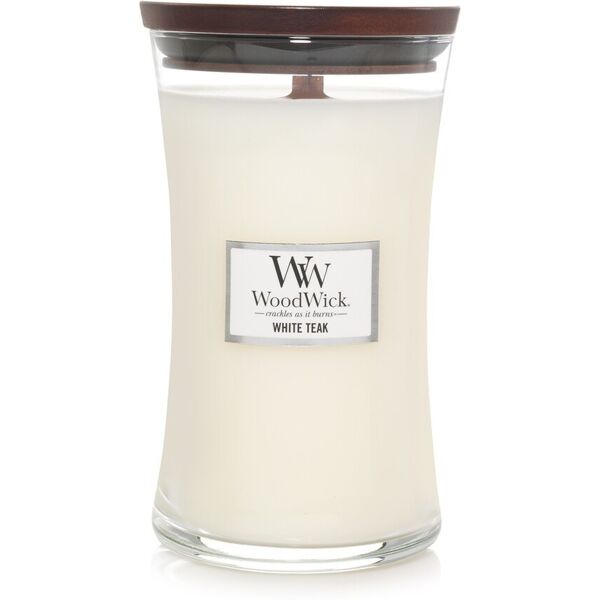 woodwick - white teak candele 1134 g unisex