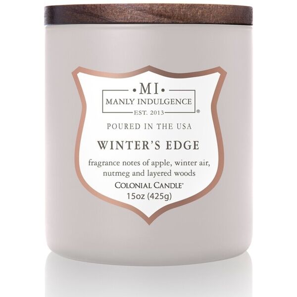 colonial candle - signature collection winter's edge candele 425 g unisex