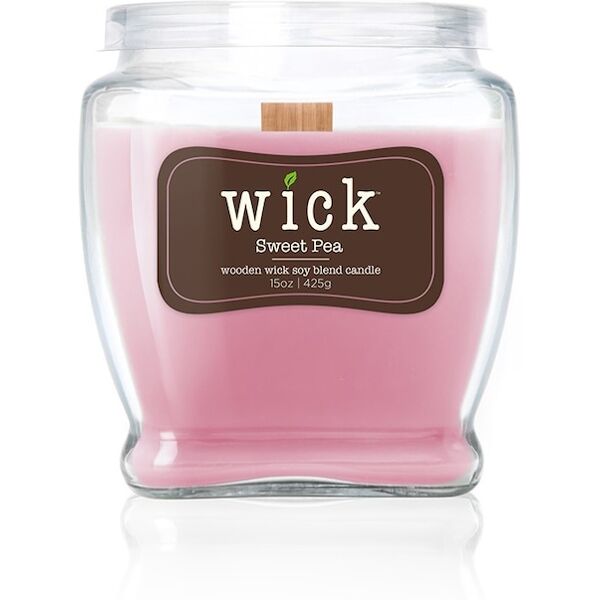 colonial candle - wick sweet pea candele 425 g unisex