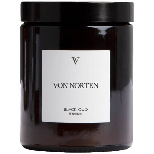 von norten - black oud candle candele 180 ml unisex