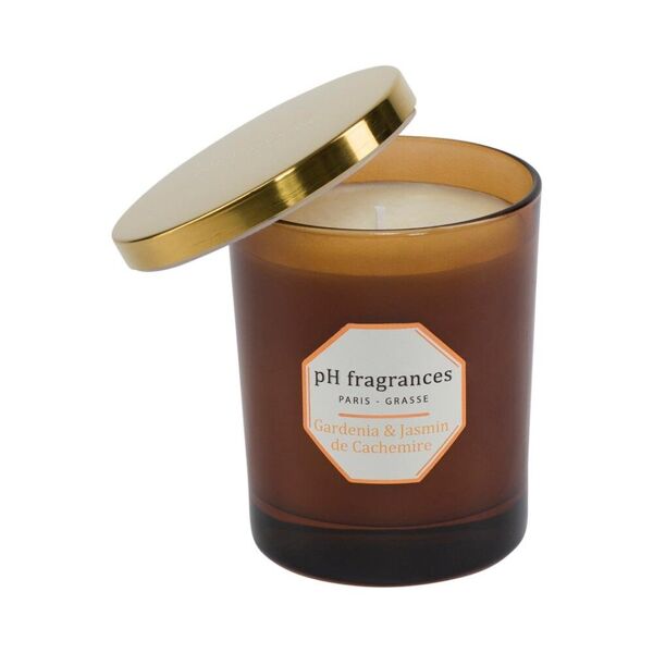 ph fragrances - gardénia & jasmin de cachemire gardenia & gelsomino candele 180 g unisex