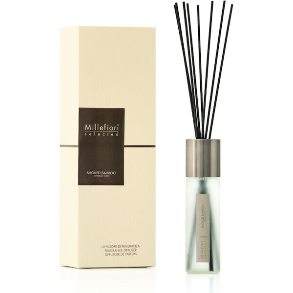 millefiori milano - selected stick diffuser smoked bamboo profumatori per ambiente 100 ml unisex