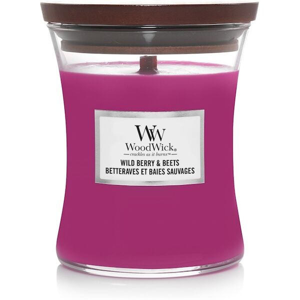 woodwick - candela grande wild berry & beets candele 411 g unisex