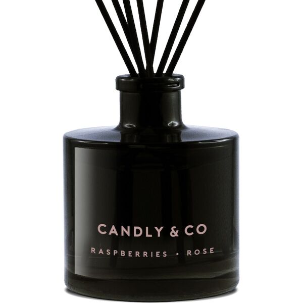 candly & co - profumo ambiente no.7 lamponi, rosa profumatori per ambiente 200 ml unisex