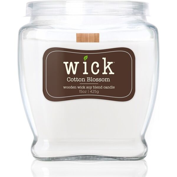 colonial candle - wick cotton blossom candele 425 g unisex