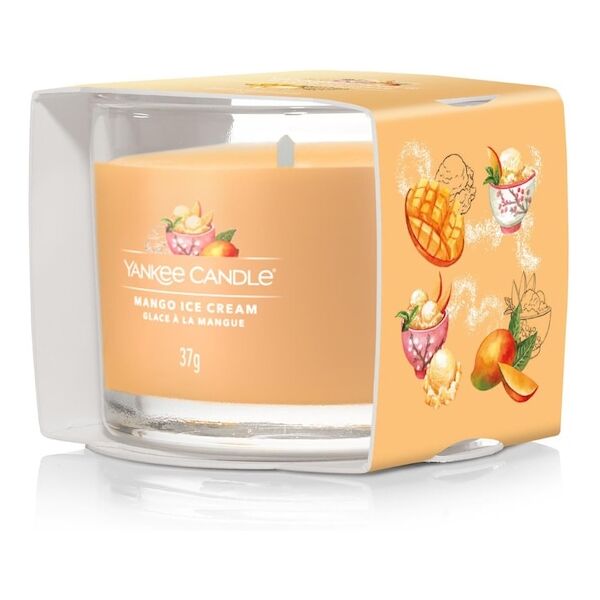 yankee candle - votive in vetro amber & sandalwood candele 37 g unisex