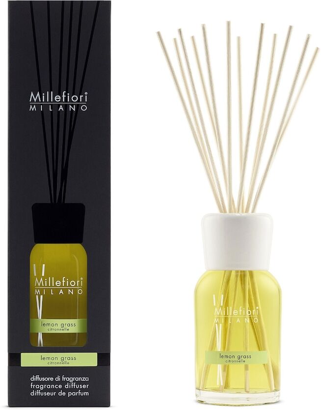 millefiori milano - stick diffuser lemon grass profumatori per ambiente 500 ml unisex