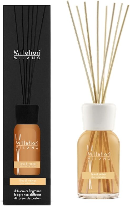 millefiori milano - stick diffuser lime & vetiver profumatori per ambiente 250 ml unisex