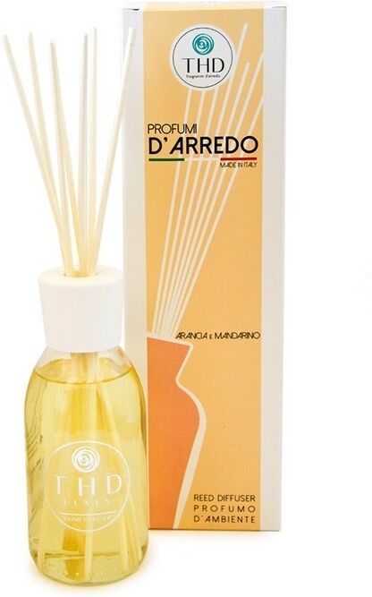 thd - profumatore per ambienti d'arredo arancia e mandarino profumatori per ambiente 200 ml unisex