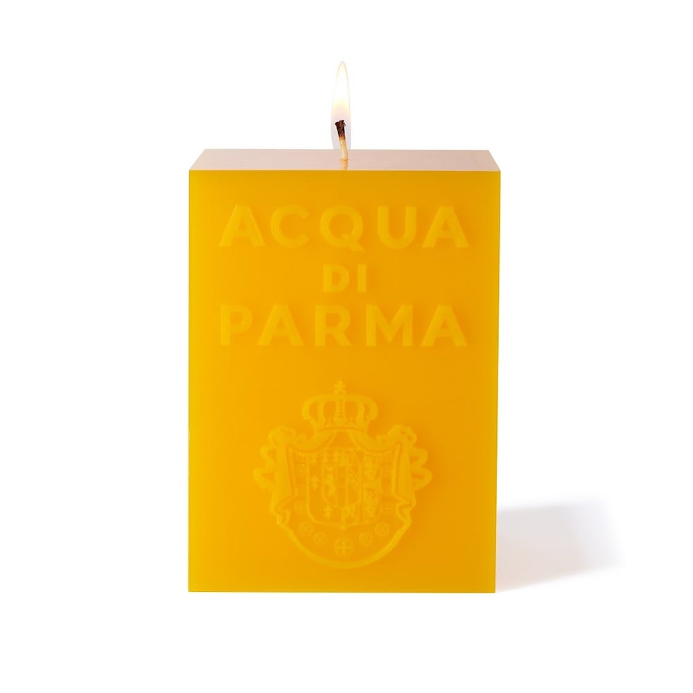 acqua di parma - home collection cubo gialla candele 1000 g unisex