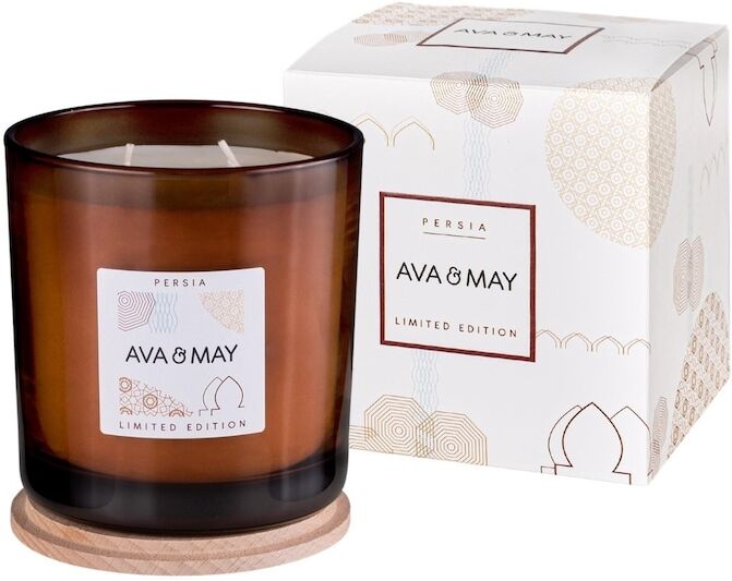 ava & may - candela profumata grande persia candele 500 g unisex