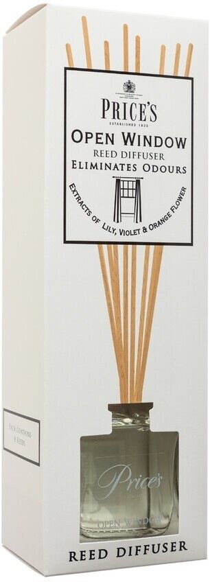 price's candles - open window reed diffuser profumatori per ambiente 100 ml unisex