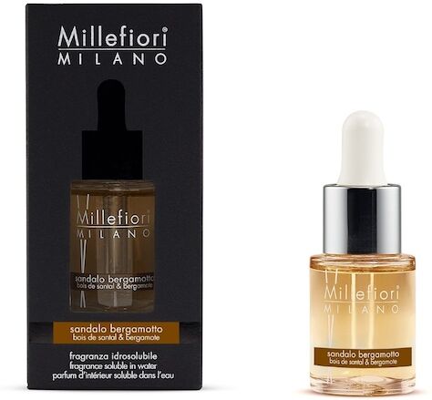 millefiori milano - water-soluble fragrance sandalo bergamotto profumatori per ambiente 15 ml unisex