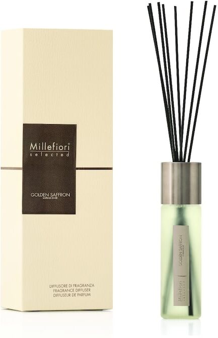 millefiori milano - selected stick diffuser golden saffron profumatori per ambiente 100 ml unisex