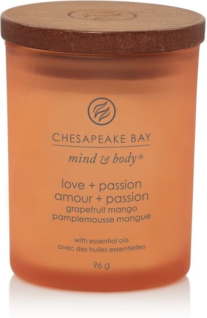 chesapeake bay - candela grande love & passion candele 96 g unisex