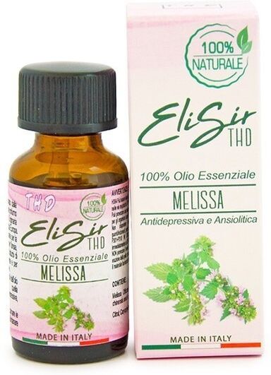 thd - olio essenziale naturale di melissa oli per massaggio e oli essenziali 15 ml unisex