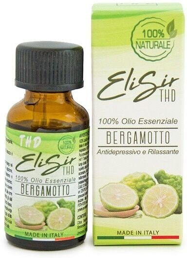 thd - olio essenziale naturale di bergamotto oli per massaggio e oli essenziali 15 ml unisex