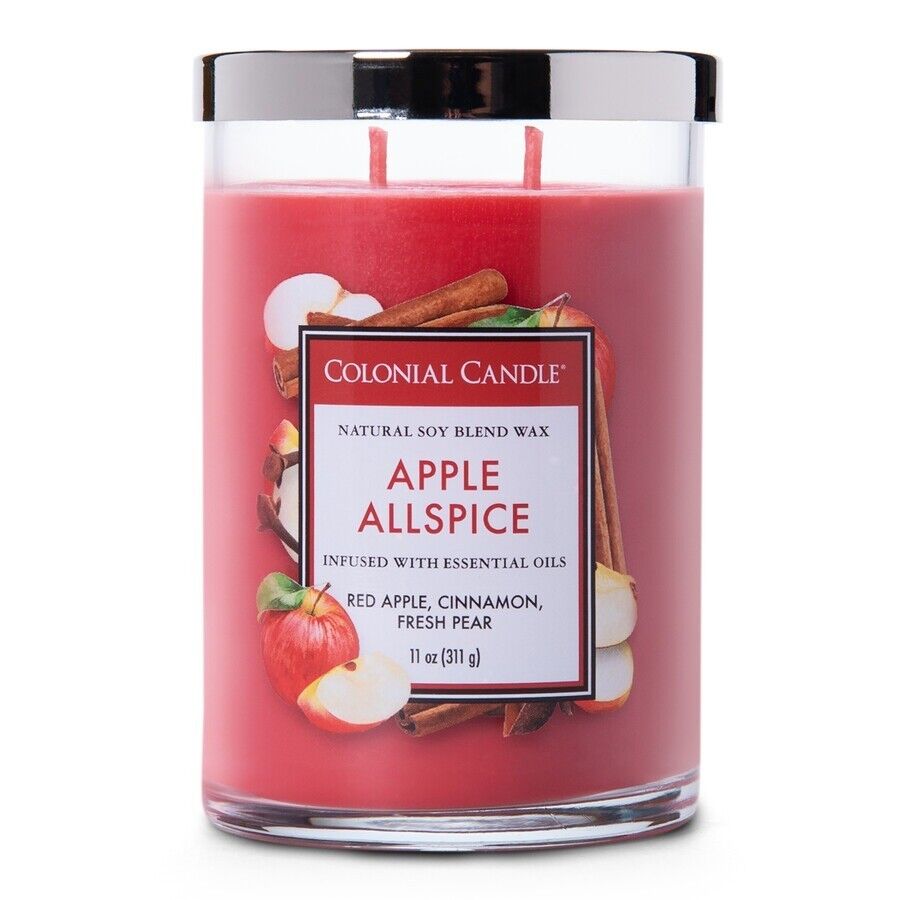 colonial candle - classic jar apple allspice candele 311 g unisex