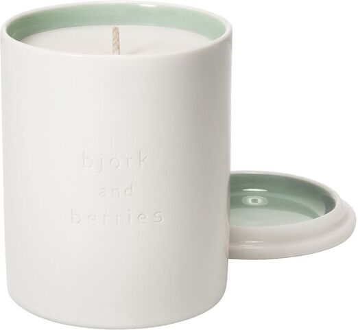 björk & berries - never spring scented candle candele 240 g unisex