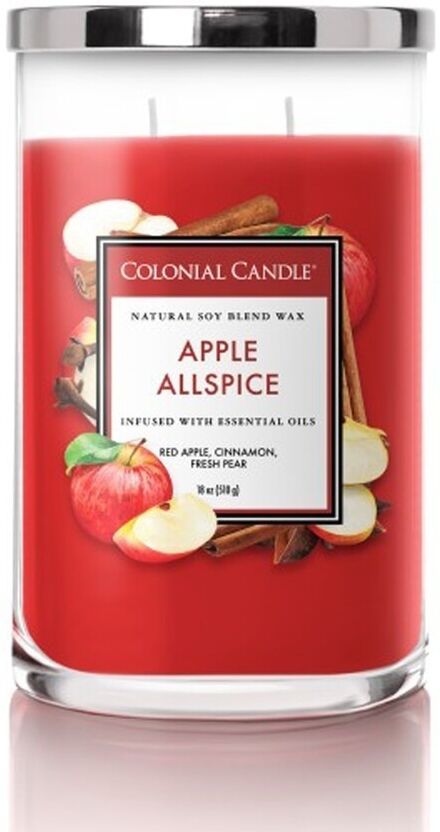 colonial candle - classic jar apple allspice candele 538 g unisex