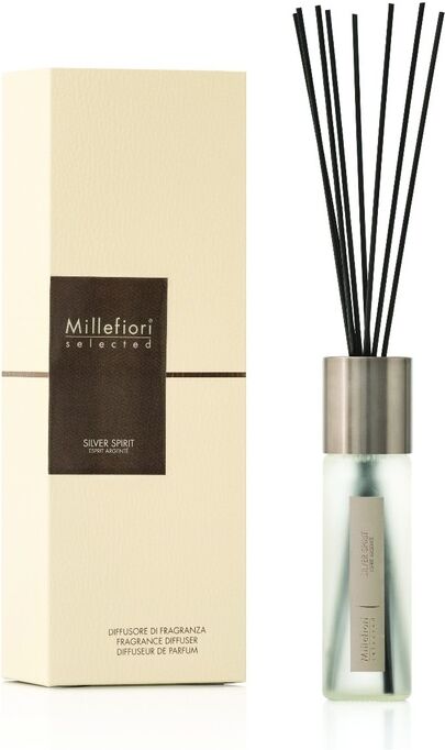 millefiori milano - selected stick diffuser silver spirit profumatori per ambiente 100 ml unisex