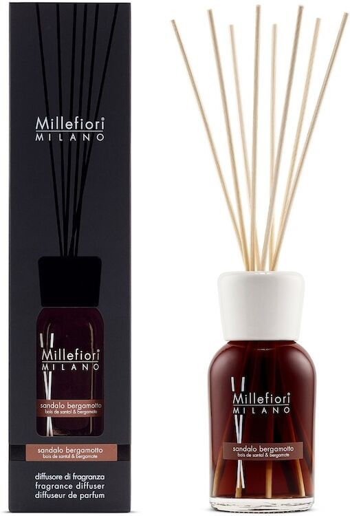 millefiori milano - stick diffuser sandalo bergamotto profumatori per ambiente 250 ml unisex