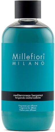 millefiori milano - refill for stick diffuser mediterranean bergamot profumatori per ambiente 250 ml unisex