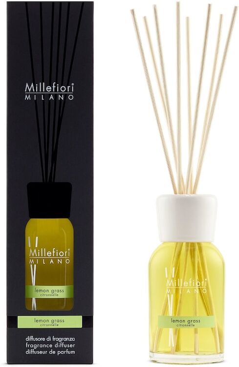 millefiori milano - stick diffuser lemon grass profumatori per ambiente 250 ml unisex