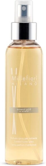 millefiori milano - home spray mineral gold profumatori per ambiente 150 ml unisex