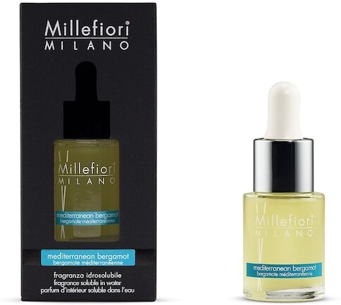 millefiori milano - fragranza idrosolubile bergamotto mediterraneo profumatori per ambiente 15 ml unisex