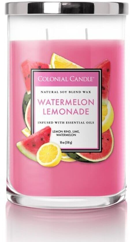 colonial candle - classic jar waterlemon lemonade candele 538 g unisex