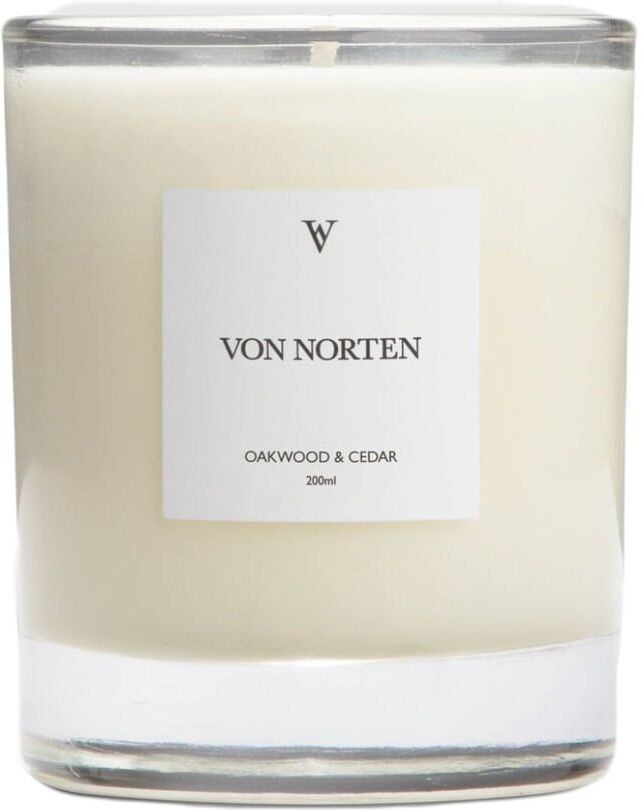 Von Norten - Oakwood & Cedar Candle Candele 200 ml unisex